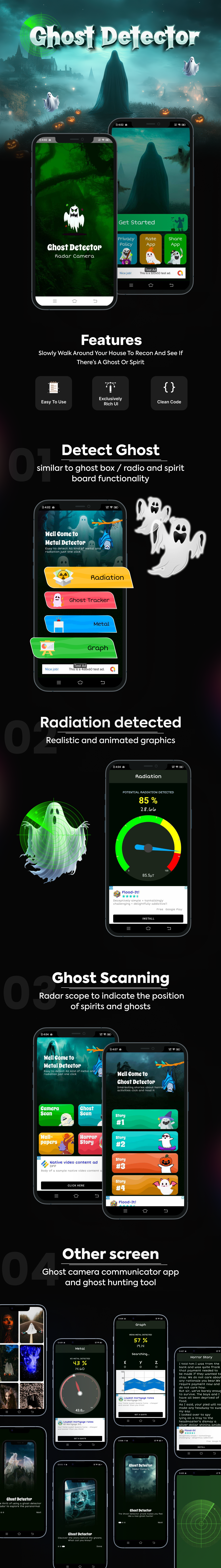 Ghost Detector Radar Camera - Ghost Detector Simulator - Spirit Detector - 1